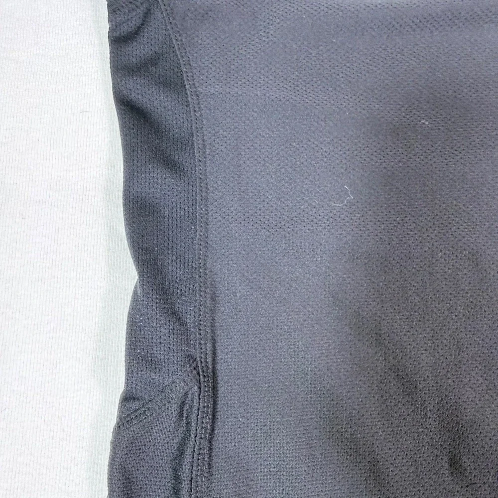 Nike Dri-FIT Training Top Large Black Long Sleeve Mesh Athletic Running Gym